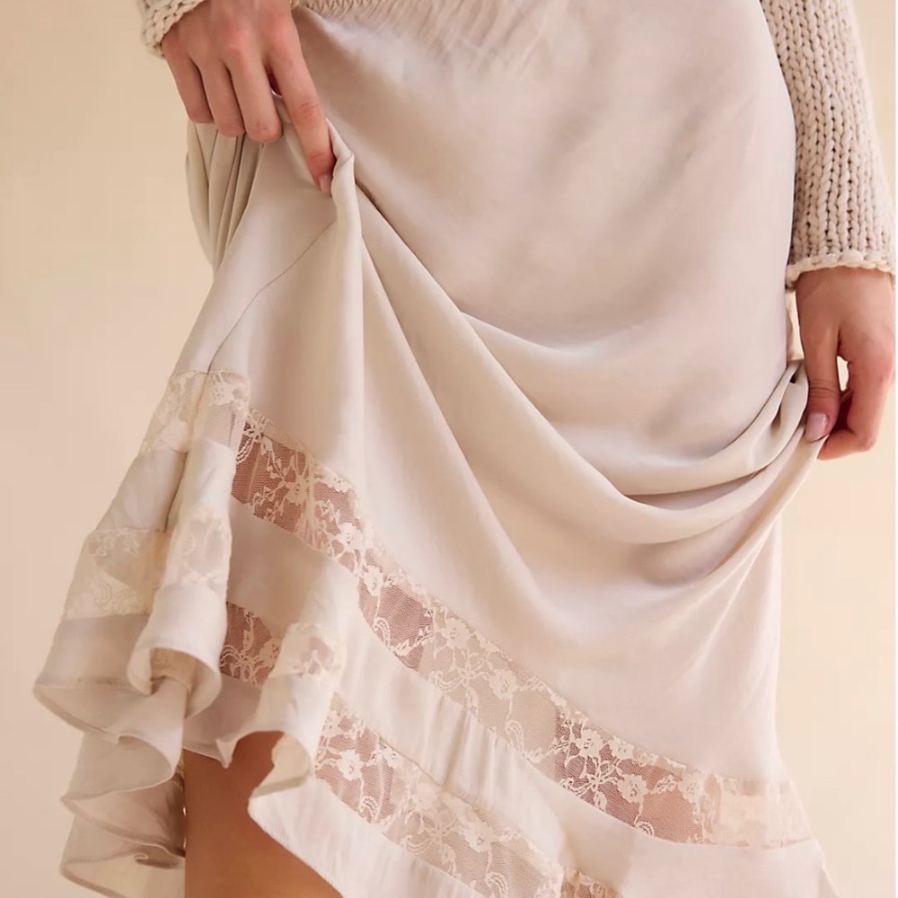 Free People Long Lost Lover Half Slip XS